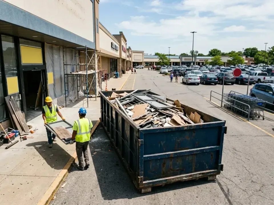 retail-store-renovation-debris-003 — frequently asked questions, Roll-off Dumpster Rentals in Webb City, MO